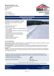 Daeyoun Geotech Co. Ltd. Geonia woven geotextiles. Geonia DML series. Product sheet 1