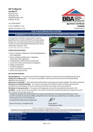 SIG Trading Ltd. Flex-R Waterproofing systems. Rubberbond non-reinforced EPDM roof waterproofing systems. Product sheet 1