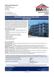SIPS Eco Panel Systems Ltd. SIPS Eco structural insulated panel system. SIPS Eco panels. Product sheet 1