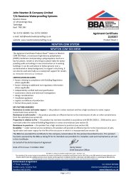 John Newton & Company Limited. Newton CDM system. Newton CDM 503 mesh. Product sheet 2