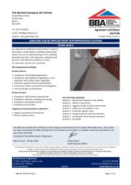 The Garland Company UK Limited. Garland liquid-applied roof waterproofing systems. Dura-Walk. Product Sheet 2