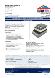 Alumasc Building Products Ltd. Euroroof Caltech Liquid Applied Roof Waterproofing. Caltech Alpha. Product Sheet 1