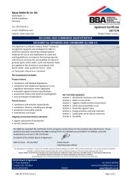 Naue GmbH & Co. KG. Secugrid and combigrid geosynthetics. Secugrid Q1 geogrids and combigrid Q1 GRK 4 C. Product sheet 1