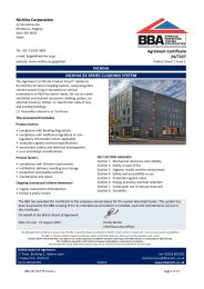 Nichiha Corporation. Nichiha. Nichiha ex series cladding system. Product sheet 1