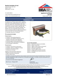 Recticel Insulation UK Ltd. Powerdeck. Powerdeck F (UK). Product sheet 1