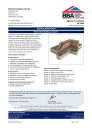 Recticel Insulation UK Ltd. Recticel insulation. Recticel eurowall cavity. Product sheet 1