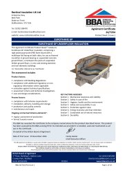 Recticel Insulation UK Ltd. Eurothane GP. Eurothane GP underfloor insulation. Product Sheet 2