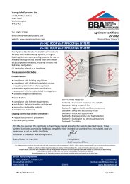 Vanquish Systems Ltd. VS-1411 roof waterproofing systems. VS-1411 roof waterproofing systems. Product Sheet 1
