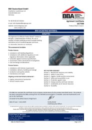 BMI Deutschland GmbH. BMI Jacketing Material. Wraptec. Product Sheet 1