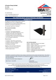 A Proctor Group Limited. The A Proctor Group Vapour Permeable Membranes. Probreathe A2. Product Sheet 1