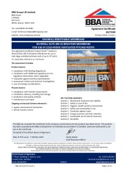 BMI Group UK Limited. Divoroll Breathable Membrane. Divoroll Elite 200 2S Breather Membrane for use in cold-ridge ventilated pitched roofs. Product Sheet 1