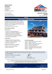 Space4 Limited t/a Space4. Space4. Space4 Roof Cassettes System. Product Sheet 1