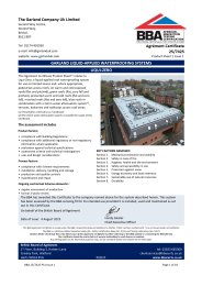 The Garland Company UK Limited. Garland Liquid-Applied Waterproofing Systems. LIQUI-ZERO. Product Sheet 1