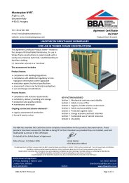 Masterplast NYRT. Linopore RX Breathable Membranes. For use in timber-frame constructions. Product Sheet 3