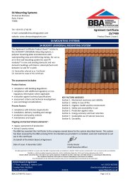 S4 Mounting Systems. S4 Roofit Universal Mounting System. S4 Roofit universal mounting system. Product sheet 1