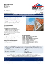 Swisspearl Group AG. Swisspearl roofing and cladding products. B7 tiles.