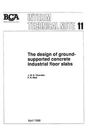 Design of ground-supported concrete industrial floor slabs
