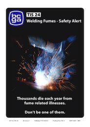 Welding fumes - safety alert