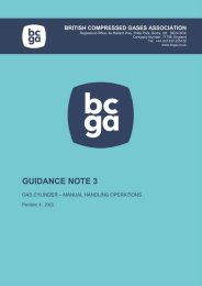 Safe cylinder handling and the application of the manual handling operations regulations to gas cylinders