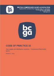 Gas supply and distribution systems - Compressed flammable gases