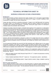 Working in reduced oxygen atmospheres