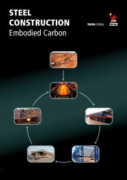 Steel construction - embodied carbon