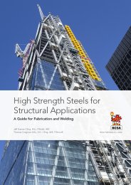 High strength steels for structural applications - a guide for fabrication and welding