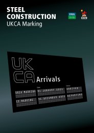 Steel construction UKCA marking