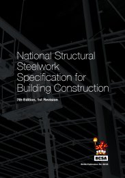 National structural steelwork specification for building construction. 7th Edition, 1st Revision