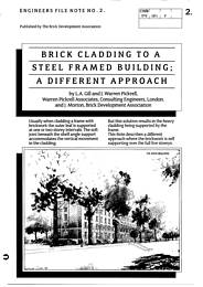 Brick cladding to a steel framed building: a different approach