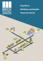 Clay brick - building a sustainable future for the UK