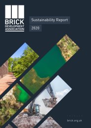 Brick sustainability report