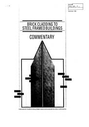 Brick cladding to steel framed buildings