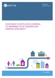 Choosing your floor covering to maximise your underfloor heating efficiency