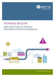 Safe selection of devices for installation in assemblies