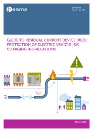 Guide to residual current device (RCD) protection of electric vehicle (EV) charging installations
