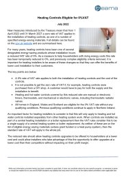 Heating controls eligible for 0%VAT