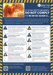 If your switchboards do not comply to BS EN IEC 61439-2…
