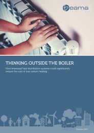 Thinking outside the boiler. How improved heat distribution systems could significantly reduce the cost of low carbon heating