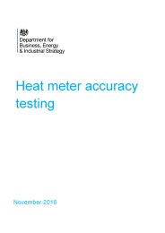 Heat meter accuracy testing
