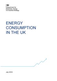 Energy consumption in the UK