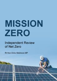 Mission zero. Independent review of net zero