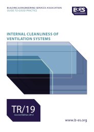 Guide to good practice. Internal cleanliness of ventilation systems. 2nd edition