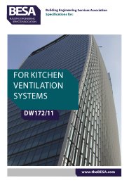 Specifications for kitchen ventilation systems (Withdrawn)