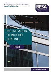 Guide to good practice: Installation of biofuel heating