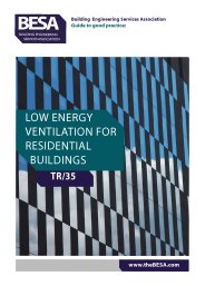 Guide to good practice: low energy ventilation for residential buildings