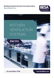 Specification for kitchen ventilation systems. 2nd edition