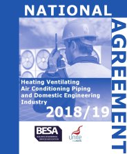 National agreement - heating ventilating air conditioning piping and domestic engineering industry 2018/19