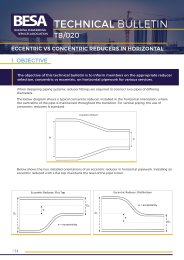 Eccentric vs concentric reducers in horizontal