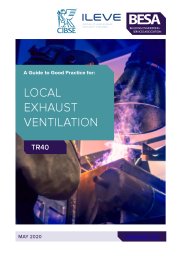 Guide to good practice for local exhaust ventilation